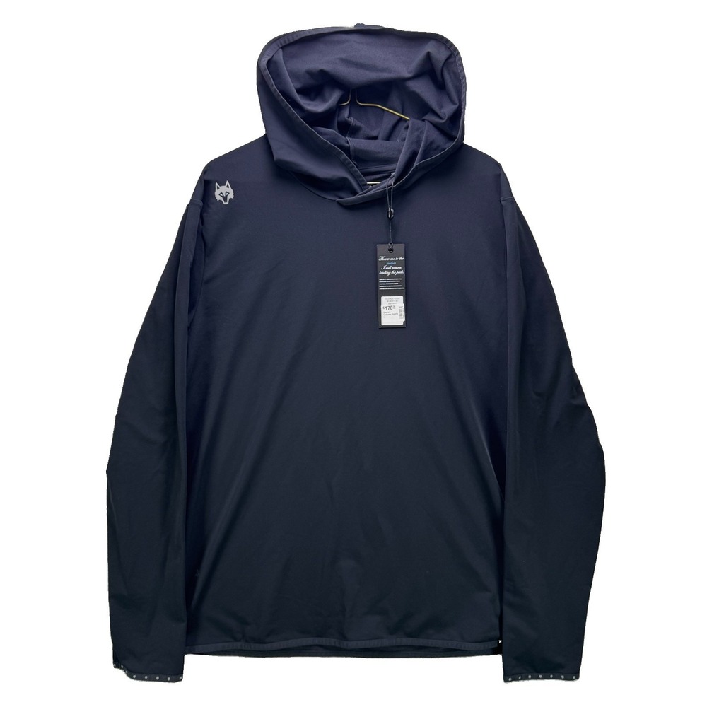 Greyson Golf Colorado Hoodie Mens Large Black Performance Lightweight NWT